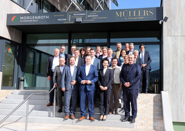 Bild vergr&ouml;&szlig;ern: Landrätetreffen in Bad Blankenburg