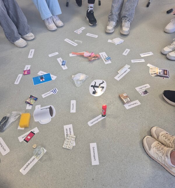 Bild vergr&ouml;&szlig;ern: Einblicke in das Präventionsprojekt. Foto: Tatjana Kaulfuss.