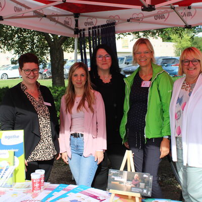 Bild vergr&ouml;&szlig;ern: PM 229 2025-08-30 Gesundheitsfest Team Agathe