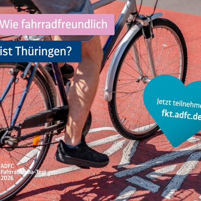 Wie fahrradfreundlich ist Thüringen?