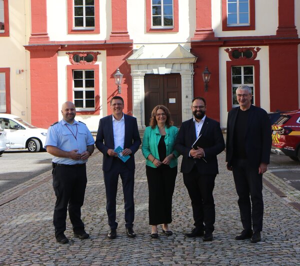 PM 266 Besuch MdL Urbach und Heber