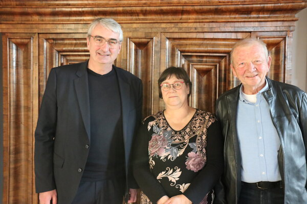 Besuch von Möller und Gropp