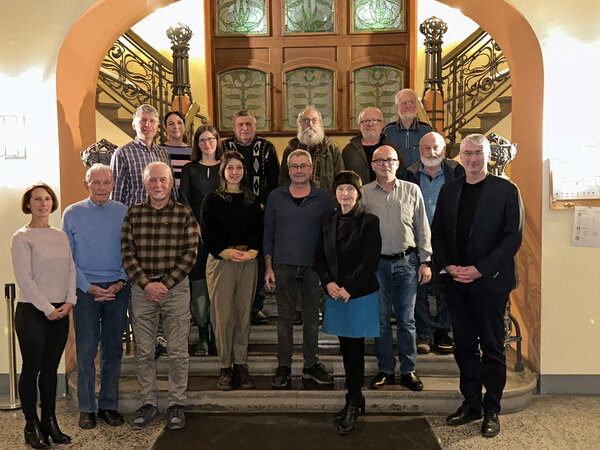 Die Teilnehmer am Treffen