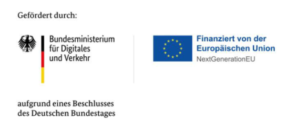 Nachhaltigkeit gefördert durch BMDV - Finanziert von der EU