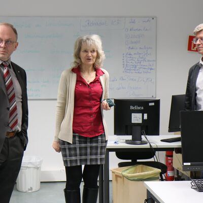 Bild vergr&ouml;&szlig;ern: 2026 PM 036 Rundgang im Haus in der Pfortenstraße