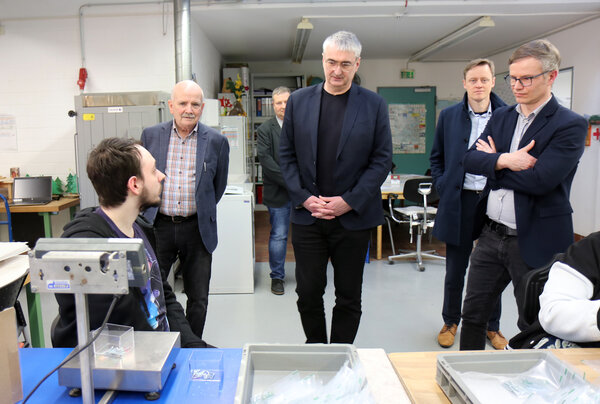 Besuch in den Werkstätten der Lebenshilfe