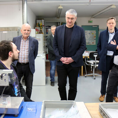 Besuch in den Werkstätten der Lebenshilfe