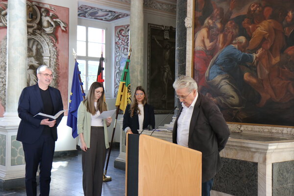 Einbürgerung in der Schlosskapelle