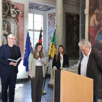 Einbürgerung in der Schlosskapelle